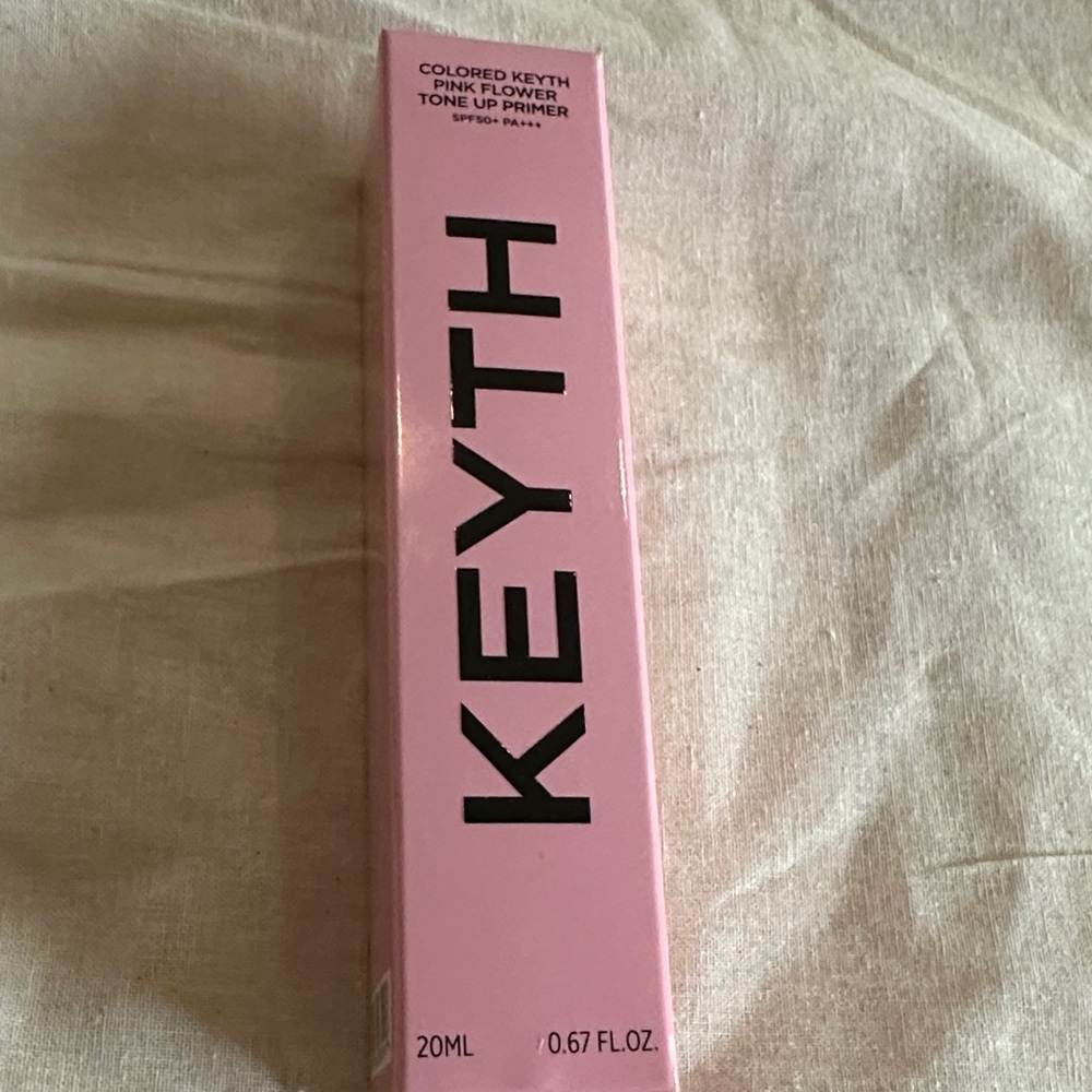 KEYTH Pink Flower Tone-Up Primer - NIB